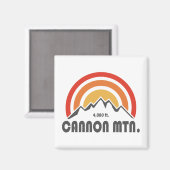 Cannon Mountain New Hampshire Magneet (Voorkant / Achterkant)
