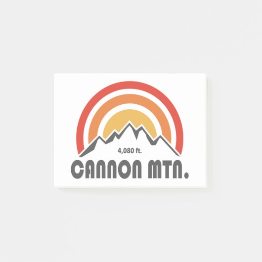 Cannon Mountain New Hampshire Post-it® Notes (Voorkant)