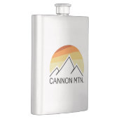 Cannon Mountain New Hampshire Retro Flacon (Rechts)