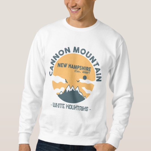 Cannon Mountain New Hampshire - Retro  Trui (Voorkant)