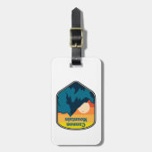 Cannon Mountain New Hampshire Sunrise Bagagelabel (Voorkant verticaal)