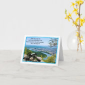 Cannon Overzien River NoteCard2 Kaart (Gele Bloem)