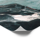 Cannon Rock (1895) Oil on Canvas Poster (Hoek)