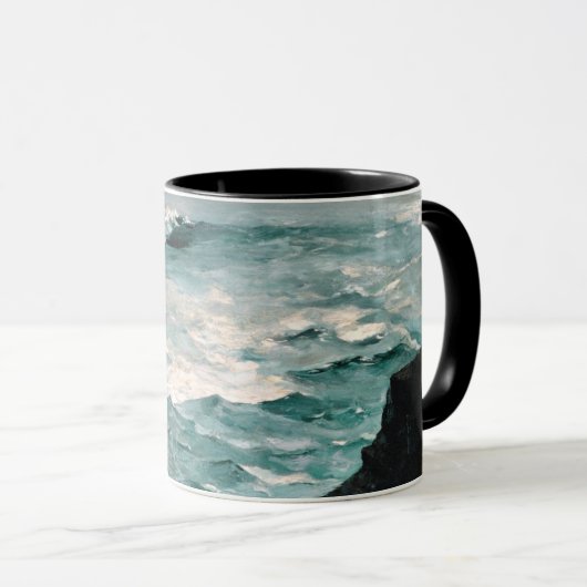 Cannon Rock, art de Winslow Homer Mug (Devant droit)