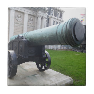 Cannon Small (4,25 x 4,25 inch) keramische Tegel v Tegeltje