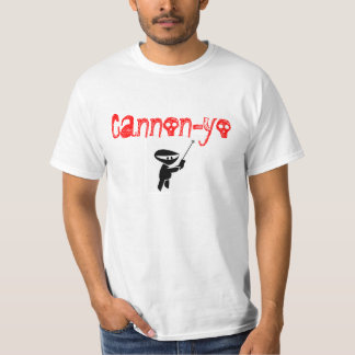 Cannon-yo-schedel T-shirt