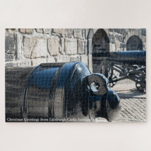 Cannons Edinburgh Castle. Legpuzzel