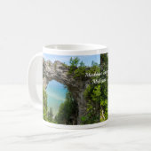 Canoë À Arch Rock Café Mug (Devant gauche)