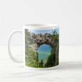 Canoë À Arch Rock Café Mug (Gauche)