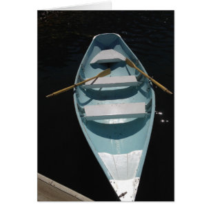 Canoë bleu