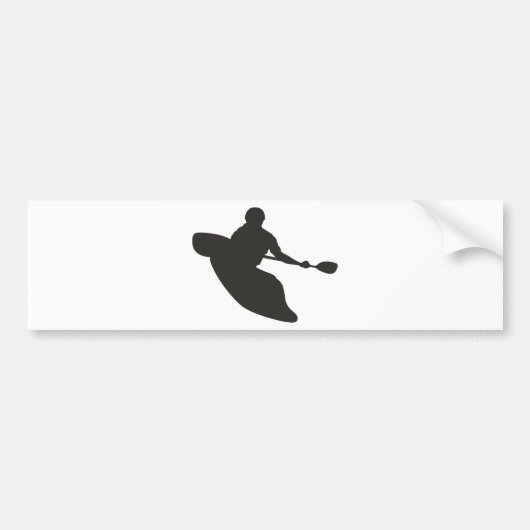 Canoe Bumpersticker (Voorkant)
