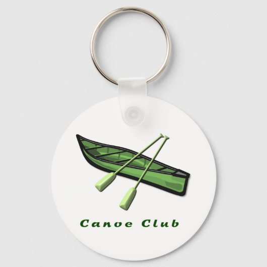 Canoe Club Design Sleutelhanger (Voorkant)