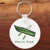 Canoe Club Design Sleutelhanger (Voorkant)