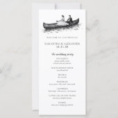 Canoe Couple Ceremony Program (Voorkant)