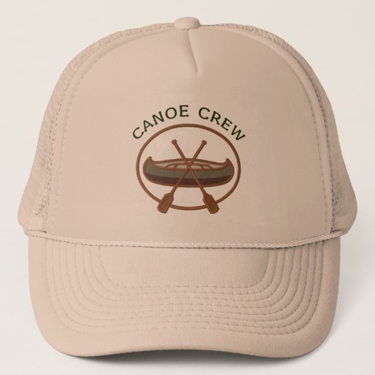 Canoe Crew Canoeing Trucker Pet (Voorkant)