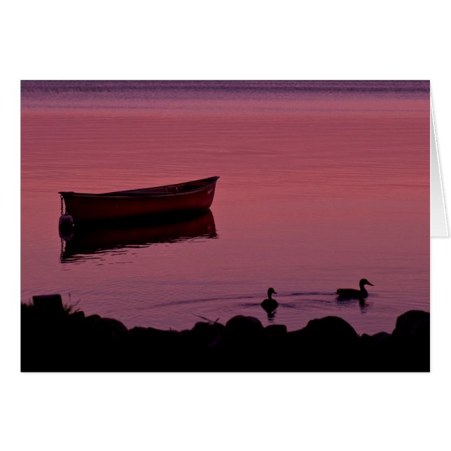 Canoe Evening (Voorkant Horizontaal)