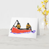 Canoe Kaart (Gele Bloem)