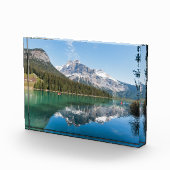 Canoe op het beroemde Emerald Lake - Yoho NP, Cana Fotoblokken (Rechts)