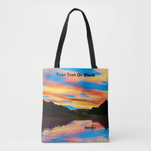 Canoe op het Sunset Lake Draagtas