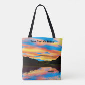 Canoe op het Sunset Lake Draagtas (Achterkant)