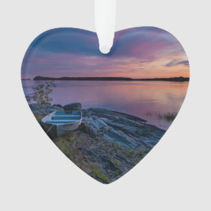 Canoe River Lake Water Photo personnalisée