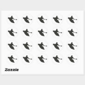 Canoe Ronde Sticker (Vel)