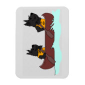 Canoe Scot & friend Magneet (Verticaal)