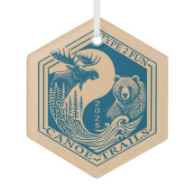 Canoe Trails Hex-ornament 2025