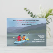 Canoeing Adventure  Kaart (Staand voorkant)