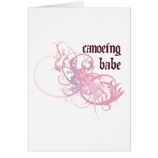 Canoeing Babe (Voorkant)