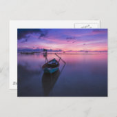 Canoeing Kayaking Sailing Vist: het leven Briefkaart (Voorkant / Achterkant)