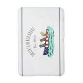 Canoeing Labrador Beach House Bath Mat (Voorkant Verticaal)