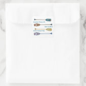 Canoepeddeltocht sticker (Tas)