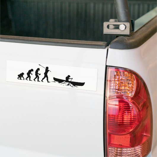 Canoer Bumpersticker (Op Truck)