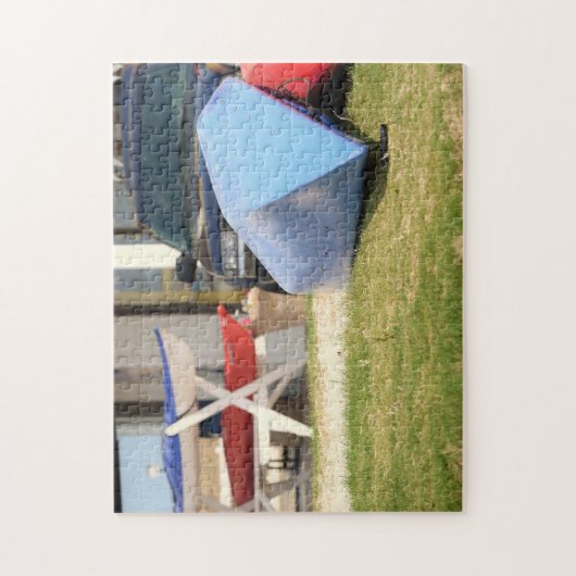 Canoes en Kayaks van Shirley Taylor Legpuzzel (Verticaal)