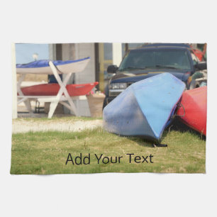 Canoes en Kayaks van Shirley Taylor Theedoek