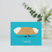 Canolo souriant | Carte postale (Debout devant)