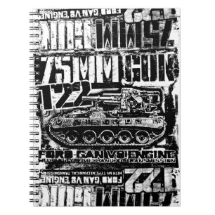 Canon 75mm T22 Carnet Spiral Photo Carnet