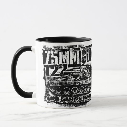 Canon 75mm T22 Mug (Gauche)