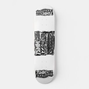 Canon 75mm T22 Skateboard Deck Skateboard