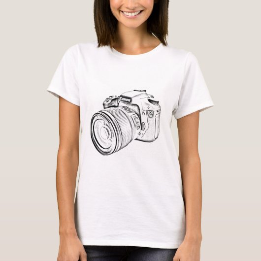Canon 7d t-shirt (Voorkant)