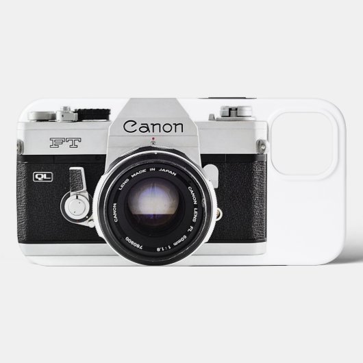 Canon FT QL  camera Case-Mate iPhone Case (Achterkant (horizontaal))