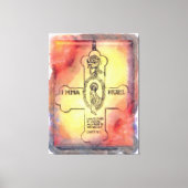 Canon Legends Rozenkruisers Embleem Canvas Afdruk (Voorkant)