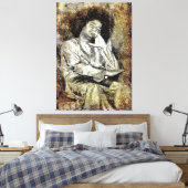 Canon Legends Sathya Sai Baba - Canvas Afdruk (Insitu (Slaapkamer))