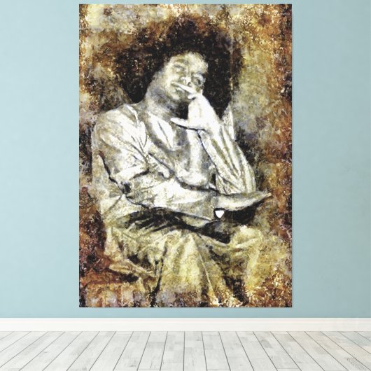 Canon Legends Sathya Sai Baba - Canvas Afdruk (Insitu (Houten vloer))