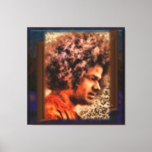 Canon Legends Sathya Sai Baba - Canvas Afdruk (Voorkant)