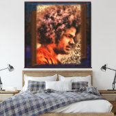 Canon Legends Sathya Sai Baba - Canvas Afdruk (Insitu (Slaapkamer))