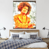 Canon Legends Sathya Sai Baba - Canvas Afdruk (Insitu (Slaapkamer))