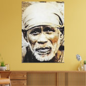 Canon Legends Shirdi Sai Baba - Canvas Afdruk (Insitu (Woonkamer))