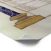 Canon of the Evangelists, uit de Ebbo Poster (Hoek)